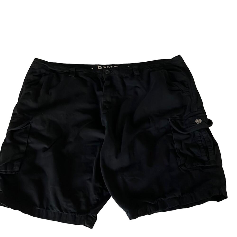 RAW X  Mens size 46 Black Cargo Shorts Gorpcore Hiking Camping Pockets